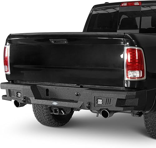 Miniatura 8 de u-Box Kit de parachoques delantero + parachoques trasero Ram 1500 2014 para Dodge Ram 1500 2013-2018 (excluye Rebel) y Ram 1500 Classic 2019-2024 de