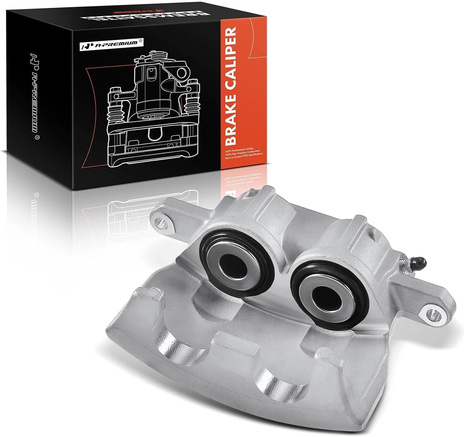 A-Premium Disc Brake Caliper Assembly Without Bracket Compatible with Dodge and Chrysler Models - Charger 2006-2021, Challenger 2009-2021, 200 2013-2014, 300 2005-2021, Magnum, Caliber, Avenger