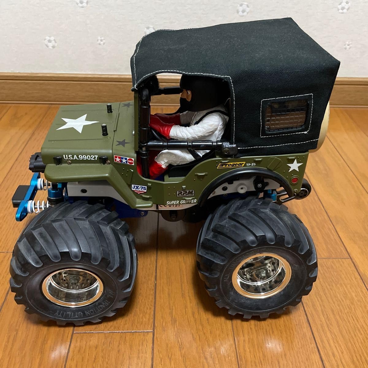 ワイルドウイリー2 WR-02 プロポセット カスタム 幌 ☆タミヤ