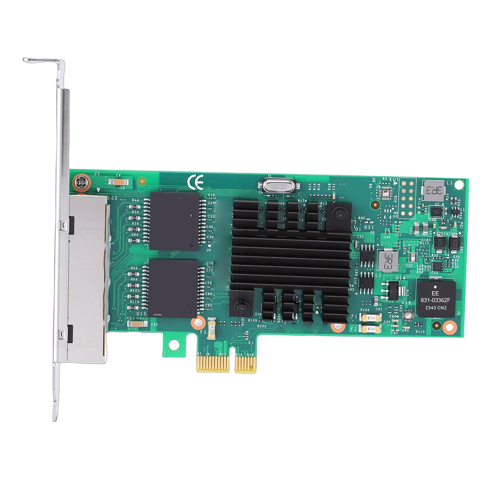 Karta Sieciowa 4 Porty RJ45, PCI Express 2.1 X1