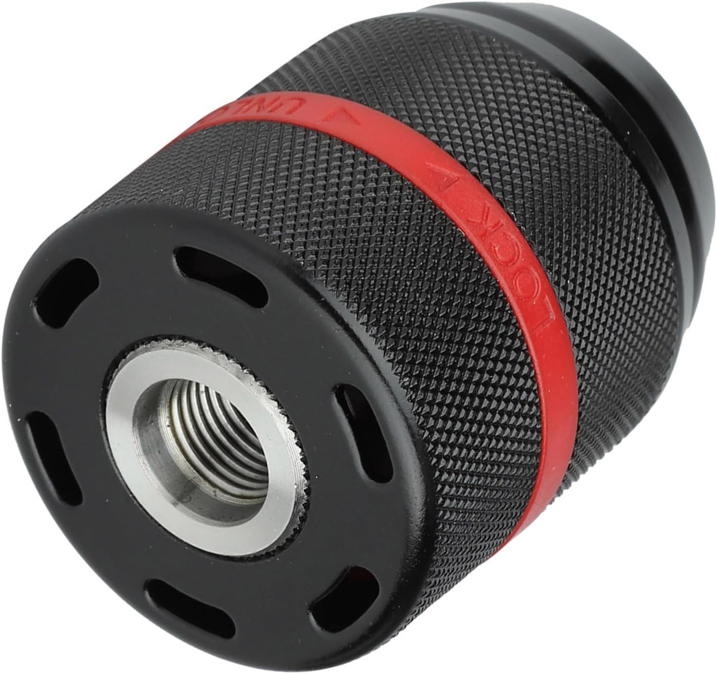 YWBL-WH Multi Keyless Chuck, Keyless Hand Drill Chuck 1/2-20UNF Mount 1~13mm Self-tighten Drill Chuck for Multiple Purposes