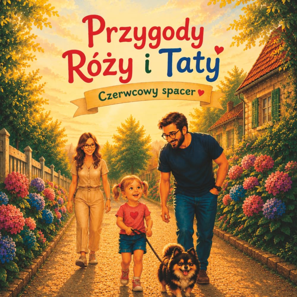 Przygody Róży i Taty: Czerwcowy spacer