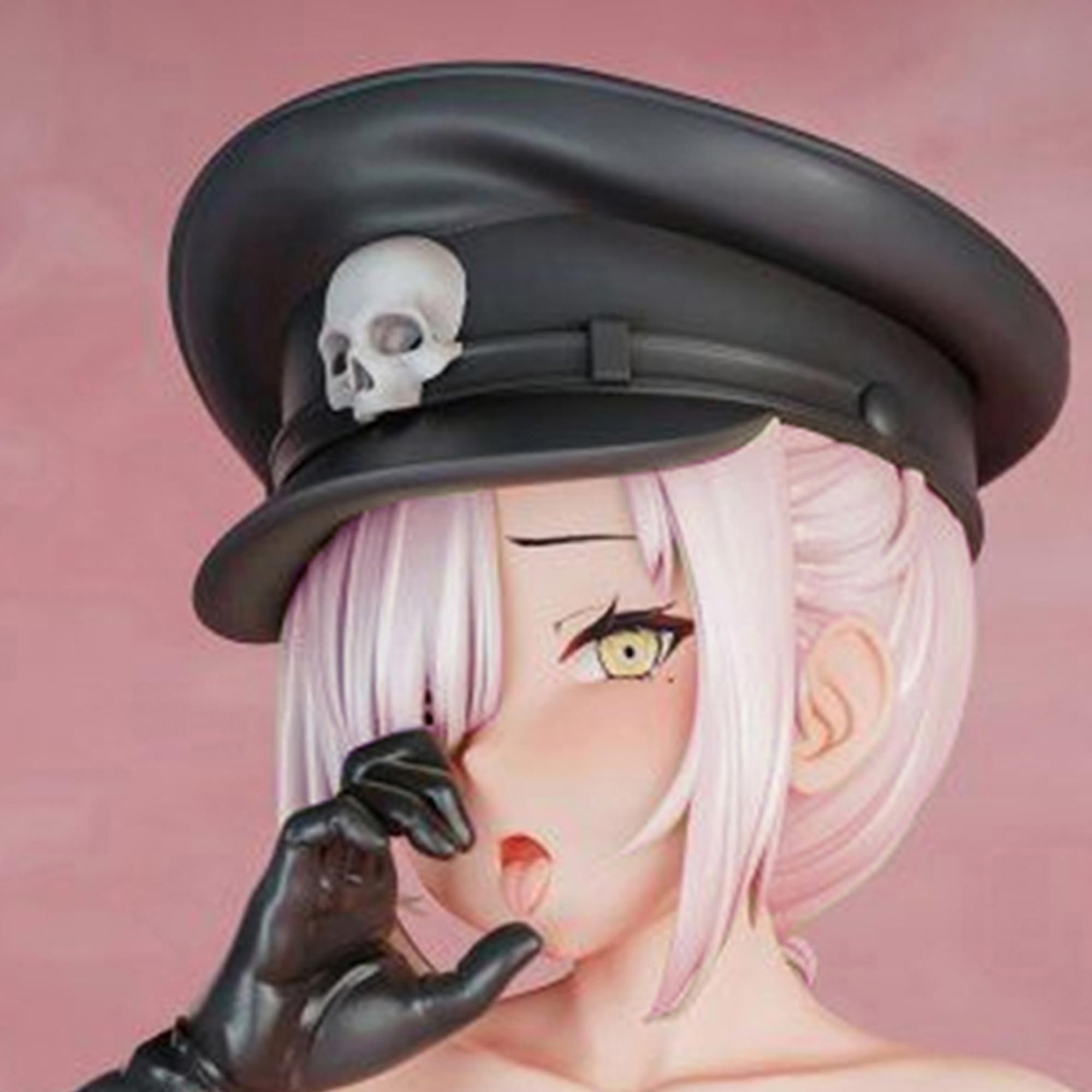 Zatanend Ecchi Figure Black Hat Girl(No Clothes) Waifu Hentaii.Sexy Action Anime Girl Figure +18 Uncensored Collection Statue Gift Model Toy No Box