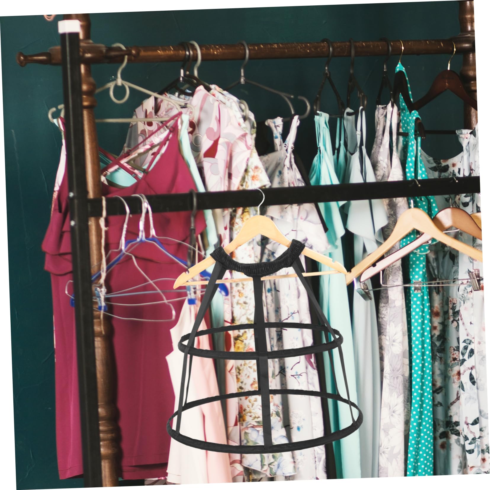 5 Stück Vintage Petticoat Unterrock für Frauen und Verstellbarer Tüllrock für Hochzeiten Partys Cosplay und Fotoshootings