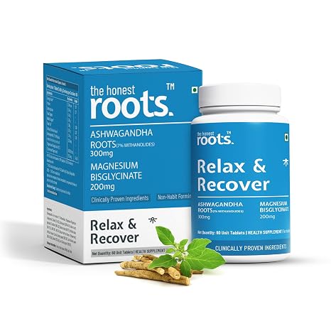 The Honest Roots Relax & Recover Supplement 500 mg | 22% Magnesium ...