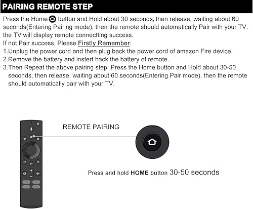 Miniatura 4 de PERFASCIN Control remoto de voz de repuesto NS-RCFNA-19 apto para Insignia TV NS-24DF311SE21 NS-32DF310NA19 NS-39DF510NA19 NS-43DF710NA19