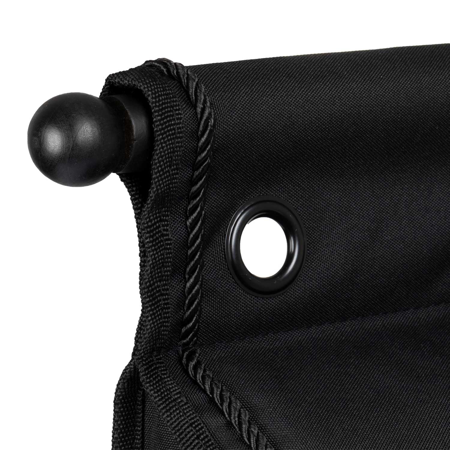 Borsa da Grooming con Barra di Supporto, Nera con Logo Giallo