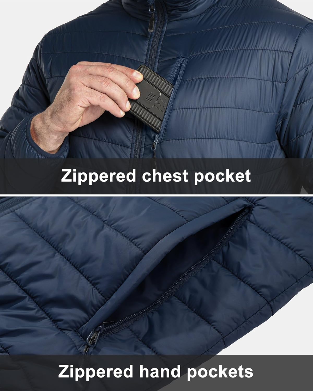 33000ft Men's Quilted Jacket Lightweight Transition Panama | Ubuy