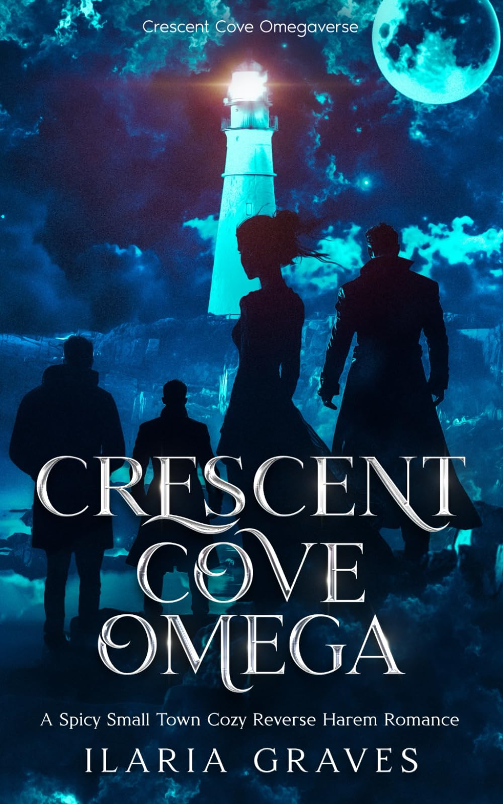 Crescent Cove Omega: A Spicy Small Town Cozy Reverse Harem Romance (Crescent Cove Omegaverse)