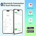 arboleaf Scale for Body Weight and Fat, High Accuracy Digital Smart Bathroom Scale, Large LED Display Weight Scale for BMI Muscle, 14 Body Composition Analyzer, 500lbs, FSA HSA Eligible gallery image