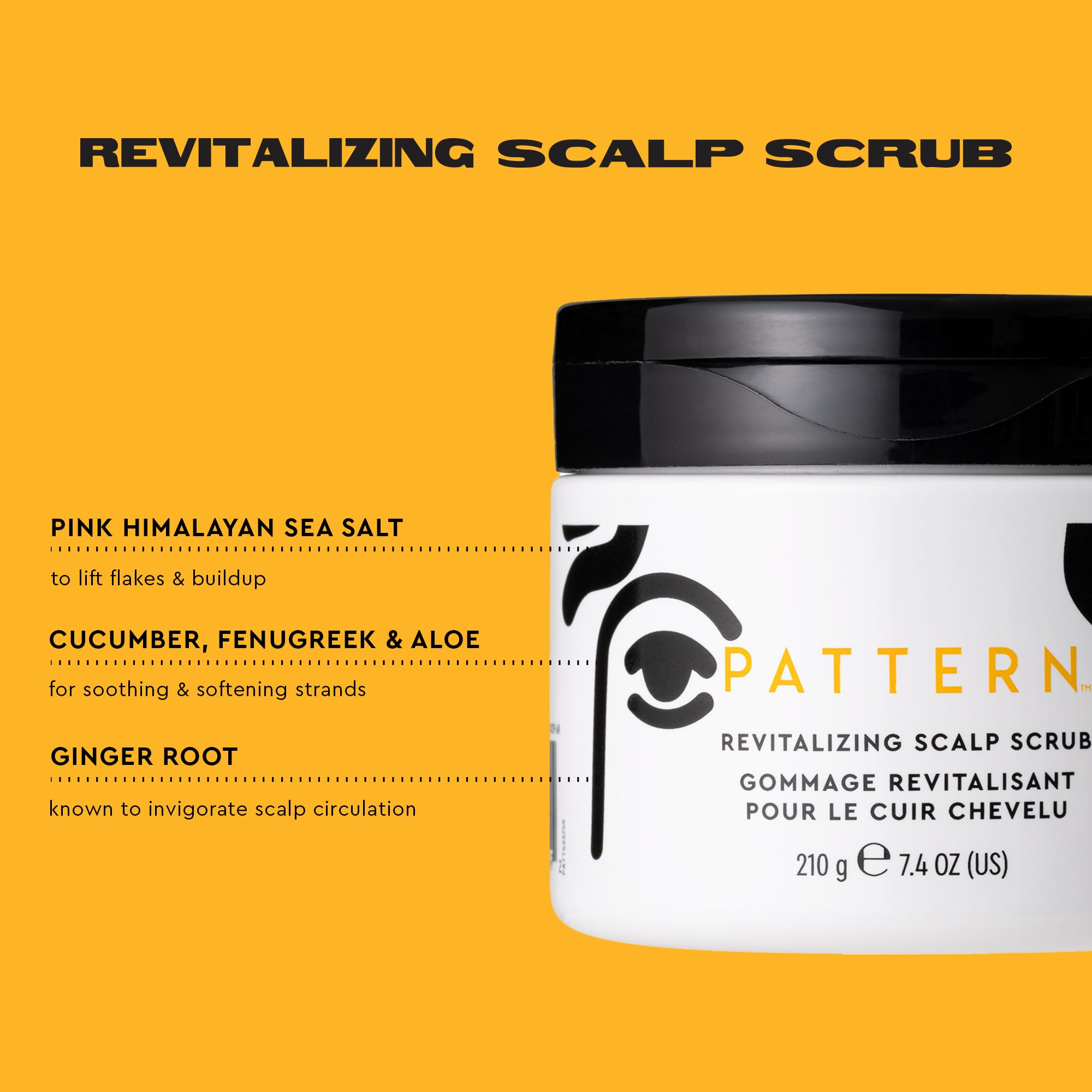 PATTERN Beauty by Tracee Ellis Ross Revitalizing Sea Salt Scalp Scrub 7.4 Fl Oz