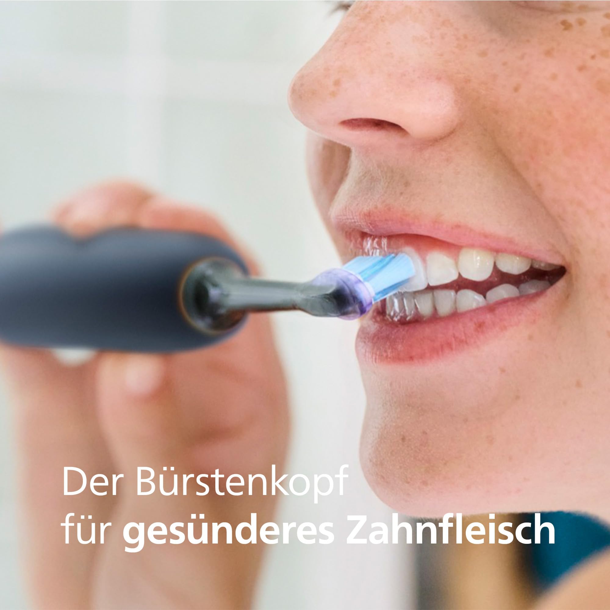 Philips Sonicare G3 Premium Gum Care, Original Ersatzbürstenköpfe, Schwarz, 6er-Pack, HX9056/88