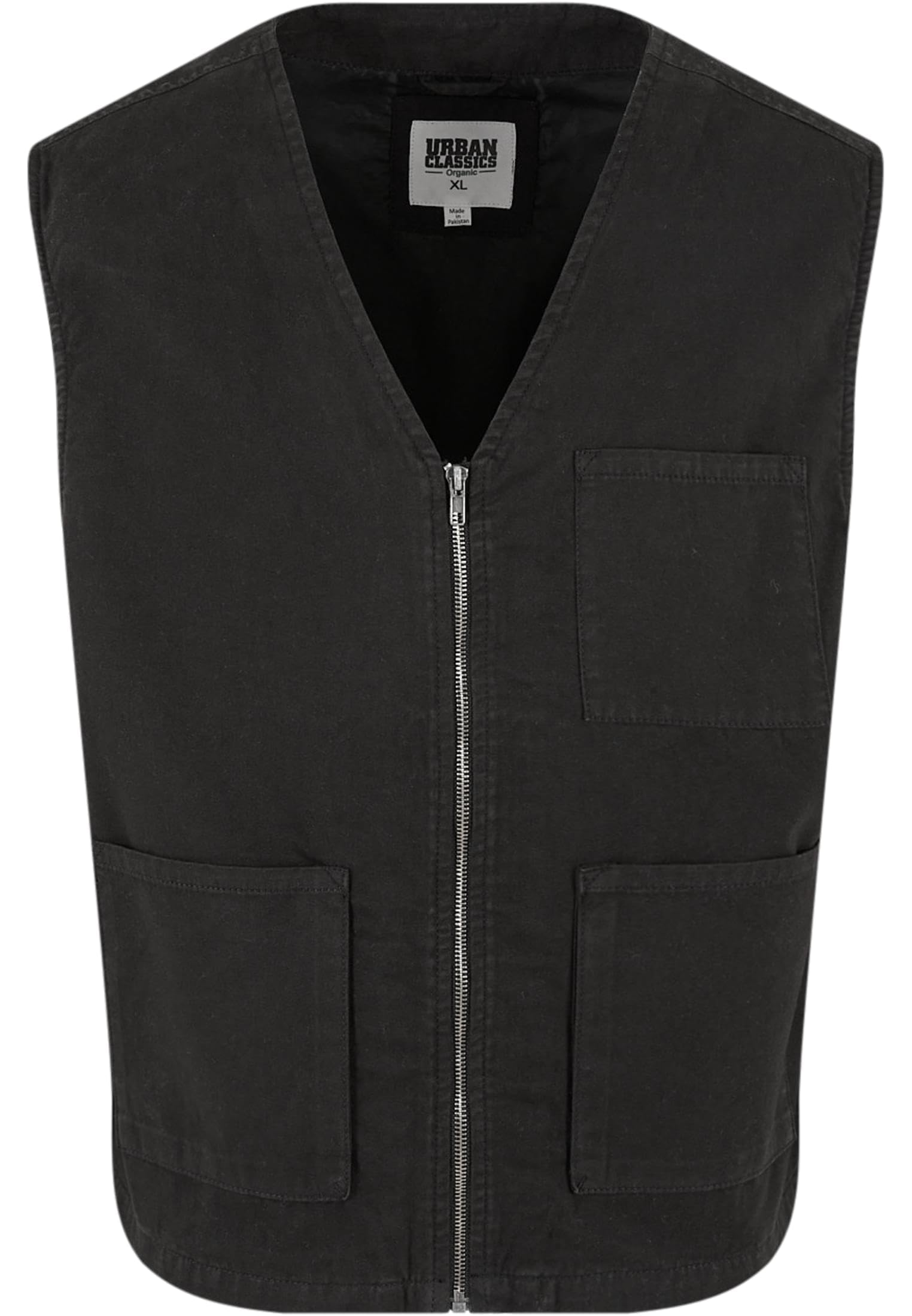 Urban Classics Chaleco de Algodón Orgánico Chaqueta Hombre