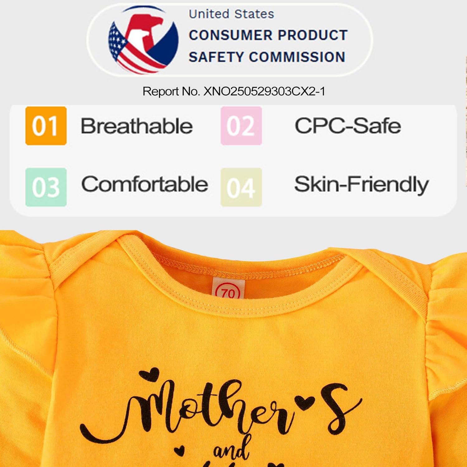 GDTOGRT Newborn Baby Girl Clothes Outfit Set Sweet Ruffle Romper, Pants and Headband 0 3 6 9 12 18 Months Infant Clothing - Image 5