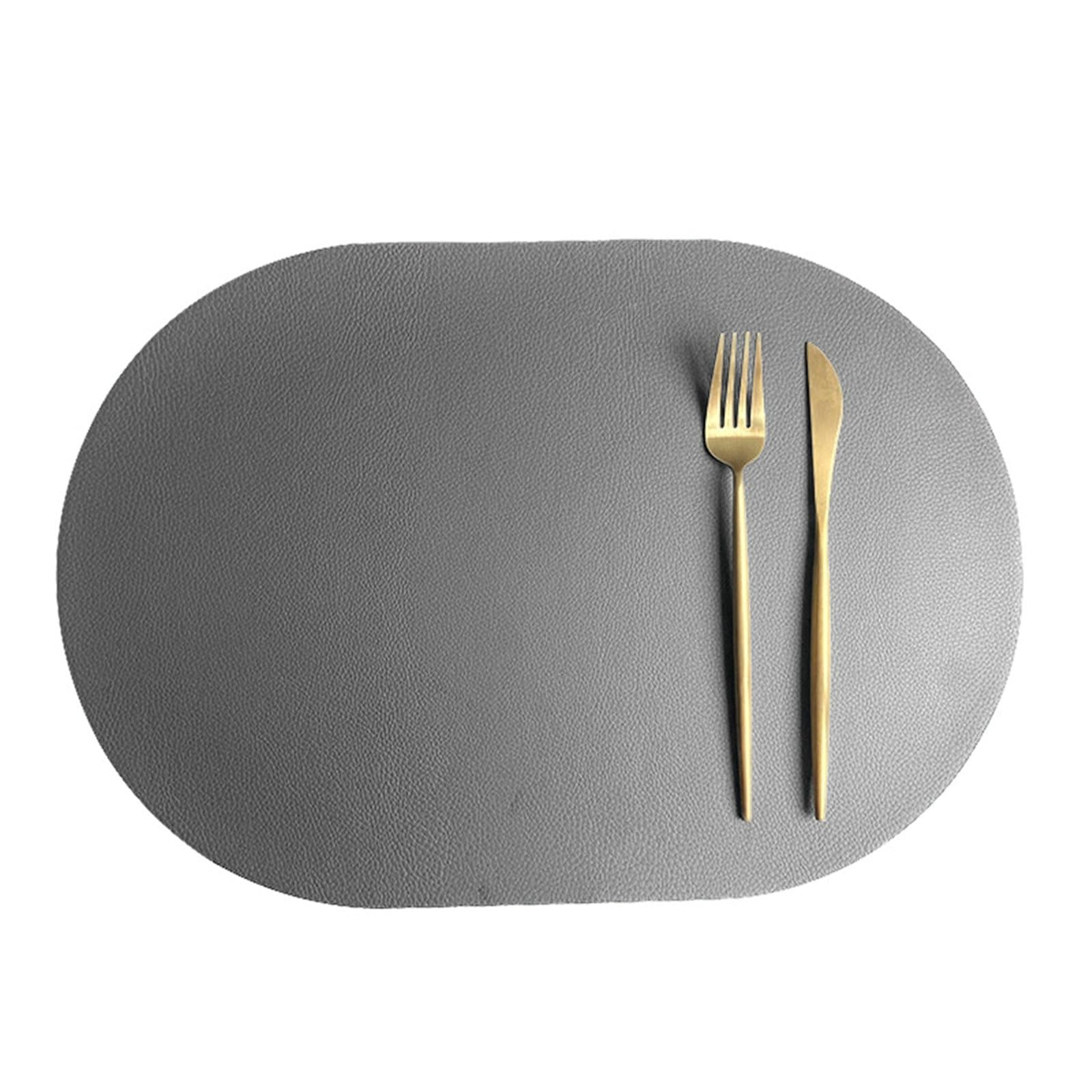 Tovaglietta Colazione Rettangolare Set Di Tovagliette Da 6 Pezzi 30x44CM Tovaglietta Cucina Antiscivolo Lavabile Grigio Scuro Beige Bianco