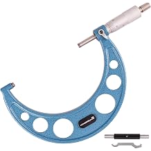Outside Micrometer 4-5" Measuring Range,0.0001" Graduation for Machinists,Professional Precision Tool for Accurate Measurements