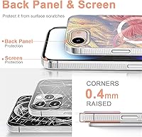 Vista 216 de I-MGAE-IN-AR - Funda diseñada para iPhone 12 y 12 Pro, diseño de mariposa plateada brillante, funda protectora de poliuretano termoplástico, suave