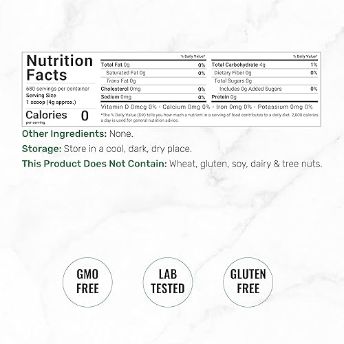 Vista 8 de Edulcorante de alulosa de 2 libras, sustitutos naturales de azúcar, sin regusto, apto para dieta cetogénica, vegano, cero carbohidratos netos, cero