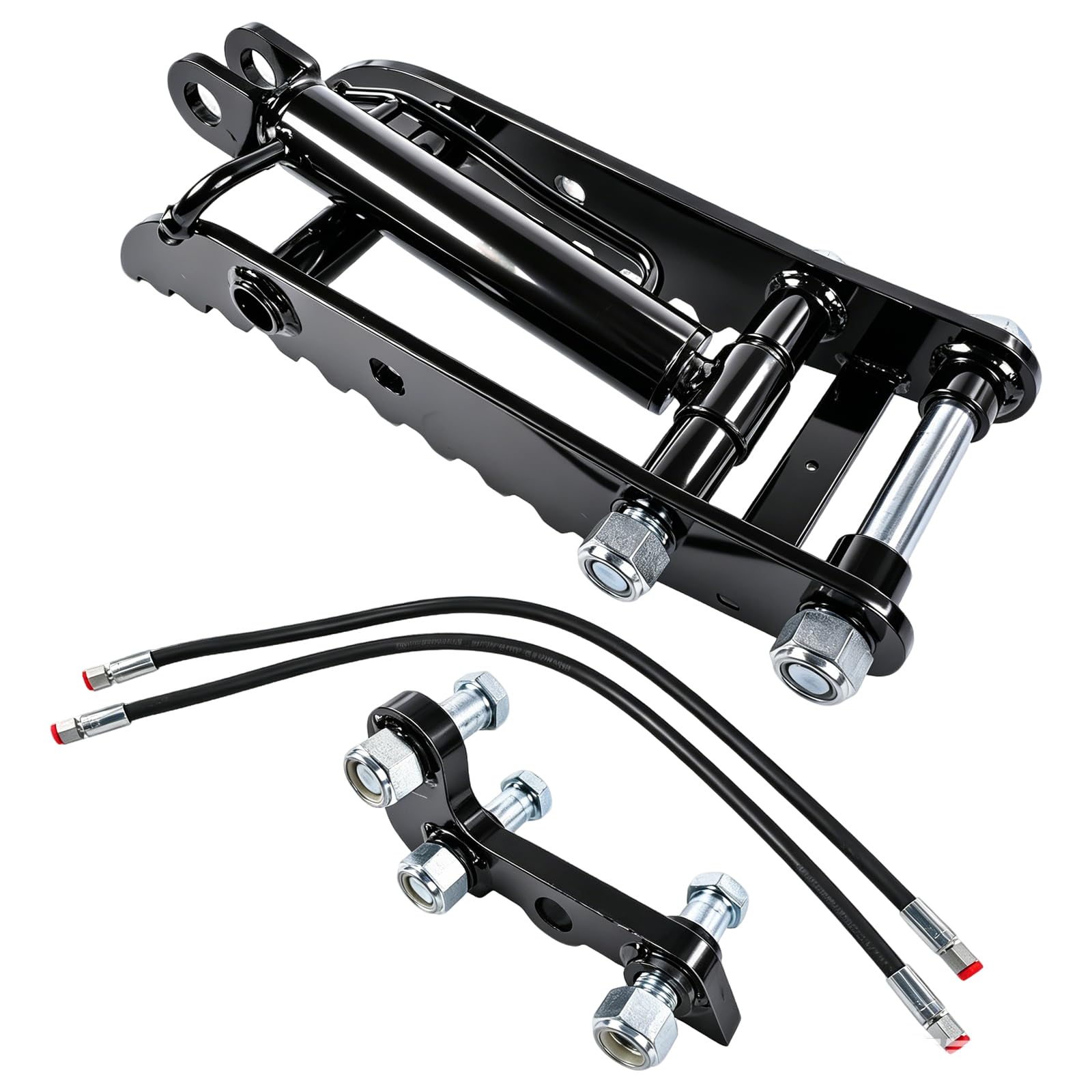 Hydraulic Thumb Clip For Mini Excavators – Manganese Steel Bucket Clamp With 2 Hoses, 800-2500kg Capacity, 3-Hole Arm Fit