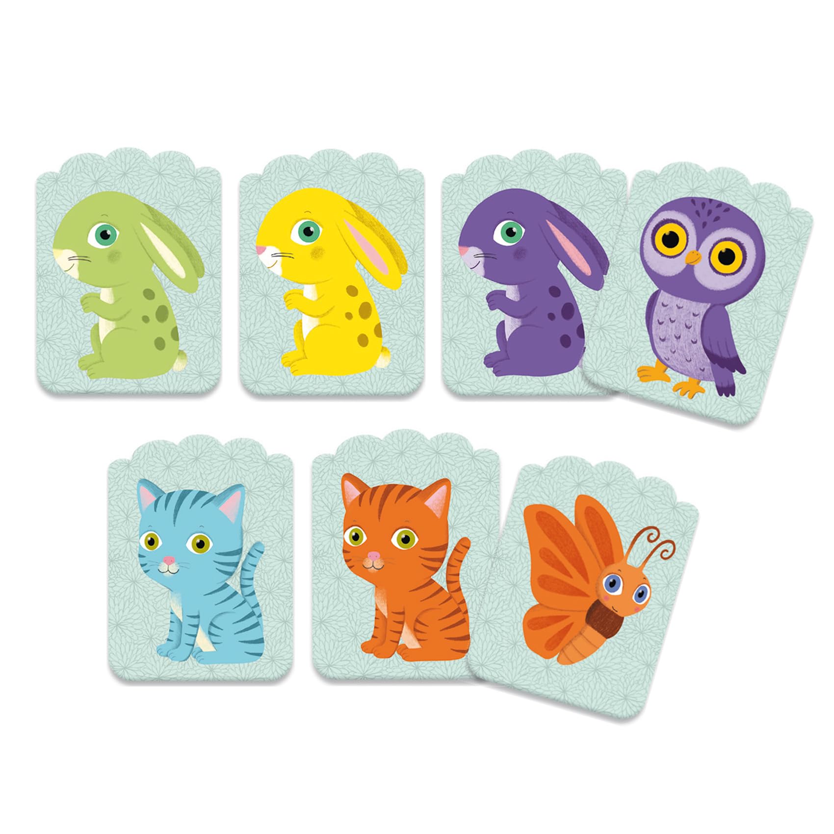 DJECO - Little Match Cards Games (35061)