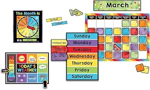 Carson Dellosa 86pc Celebrate Learning Calendar Bulletin Board Set ...