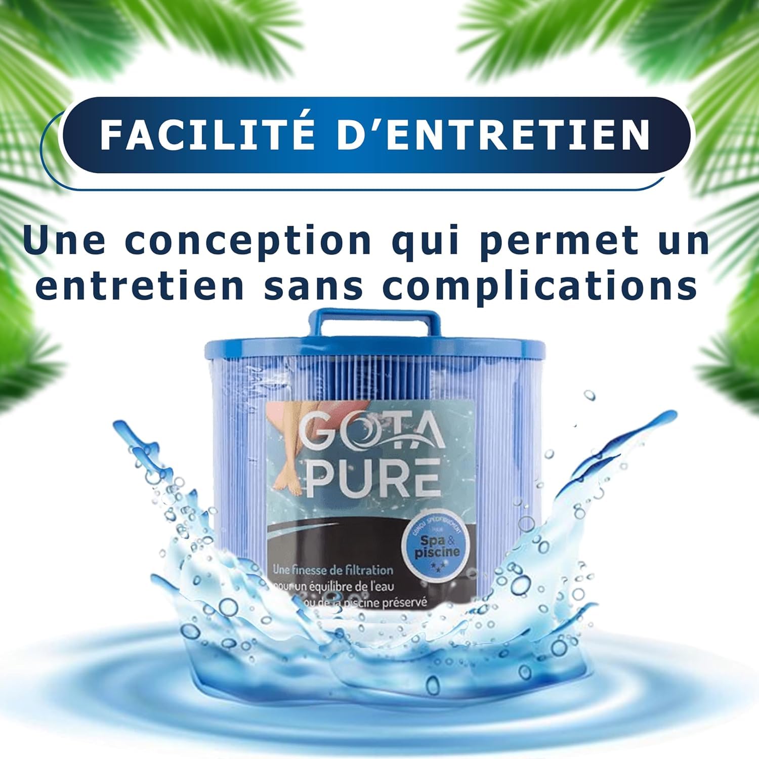 Filtre Spa RA75M pour Hydropool Clairazur