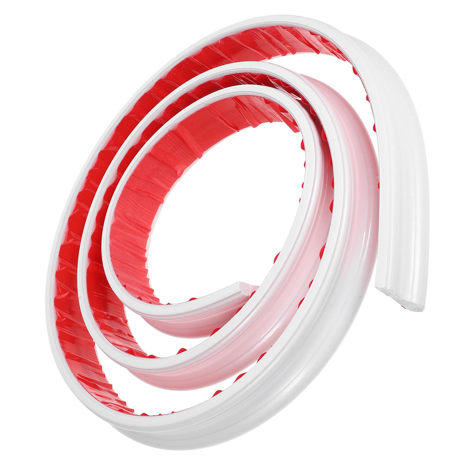 Moldura Respaldo Autoadhesivo de Pvc Antigolpes Flexible Blanco 2m