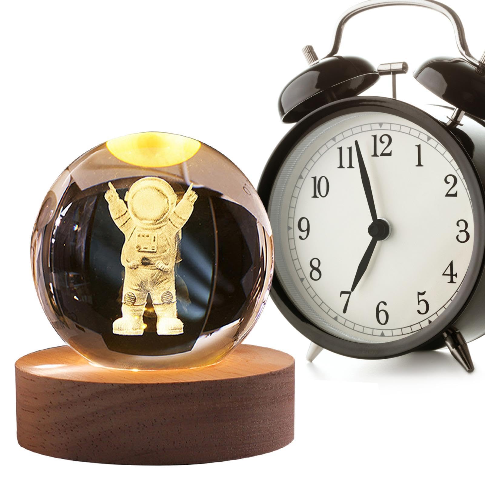 Amazon.co.jp: zwxqe クリスタルボールナイトライト - 絶妙な光る