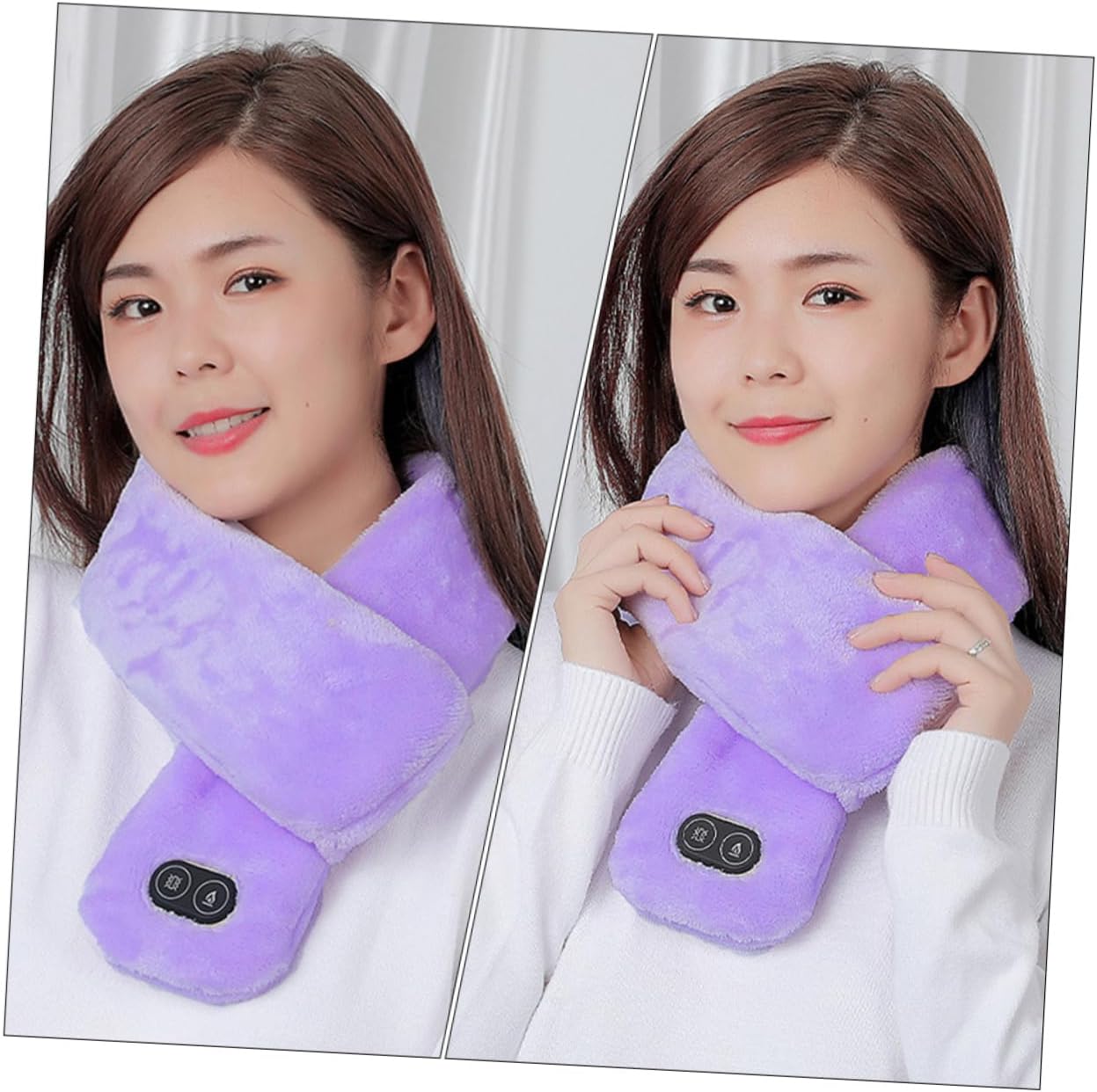 Heating Neck Collar Scarf for Winter Temperature Warm Cold Outdoor Scarf for Men and Women Lightweight and Compact Design for Cold Weather Activities