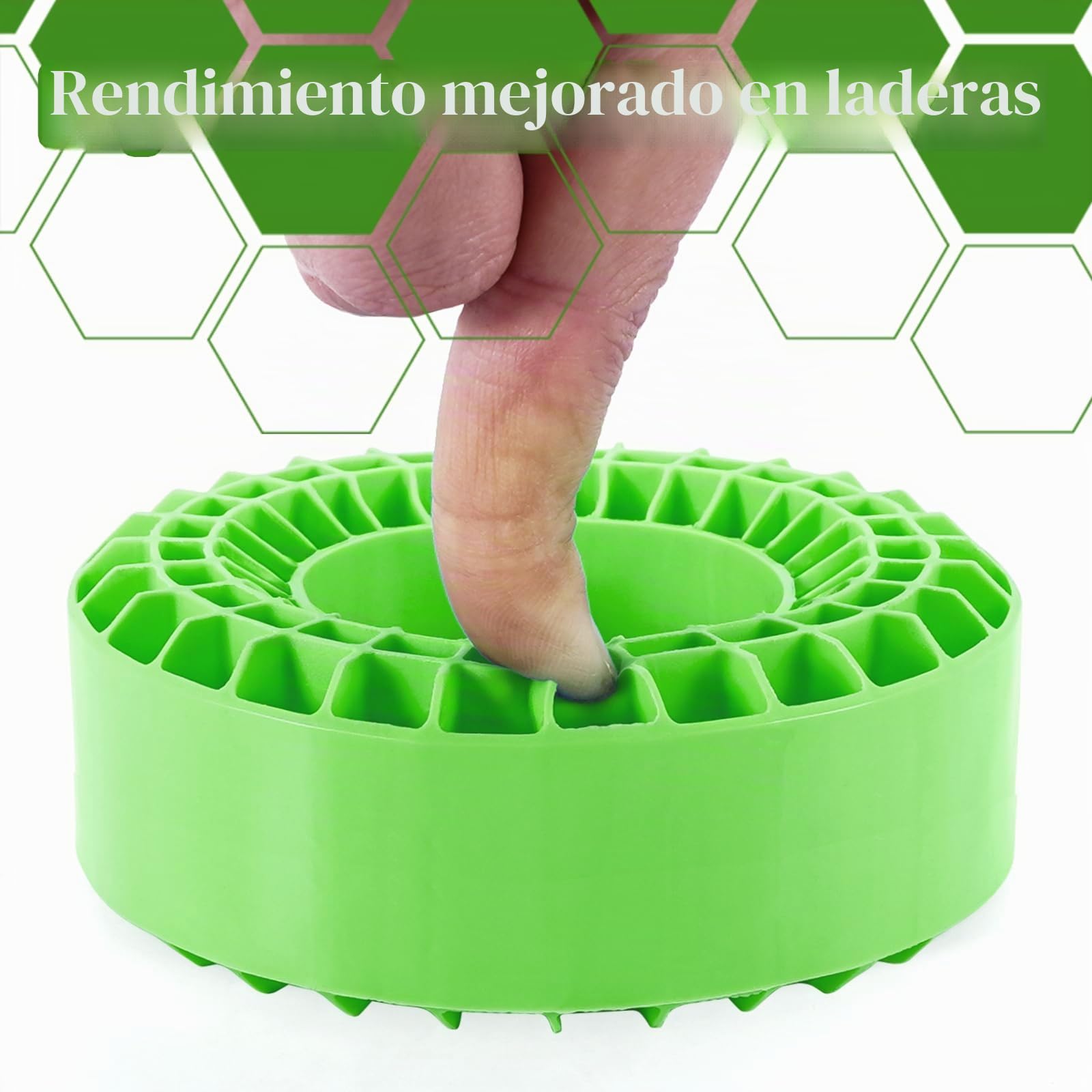 INJORA 4PCS Inserto de Goma de Silicona para Neumáticos de 146-149mm (5,75" OD) 2.2"
