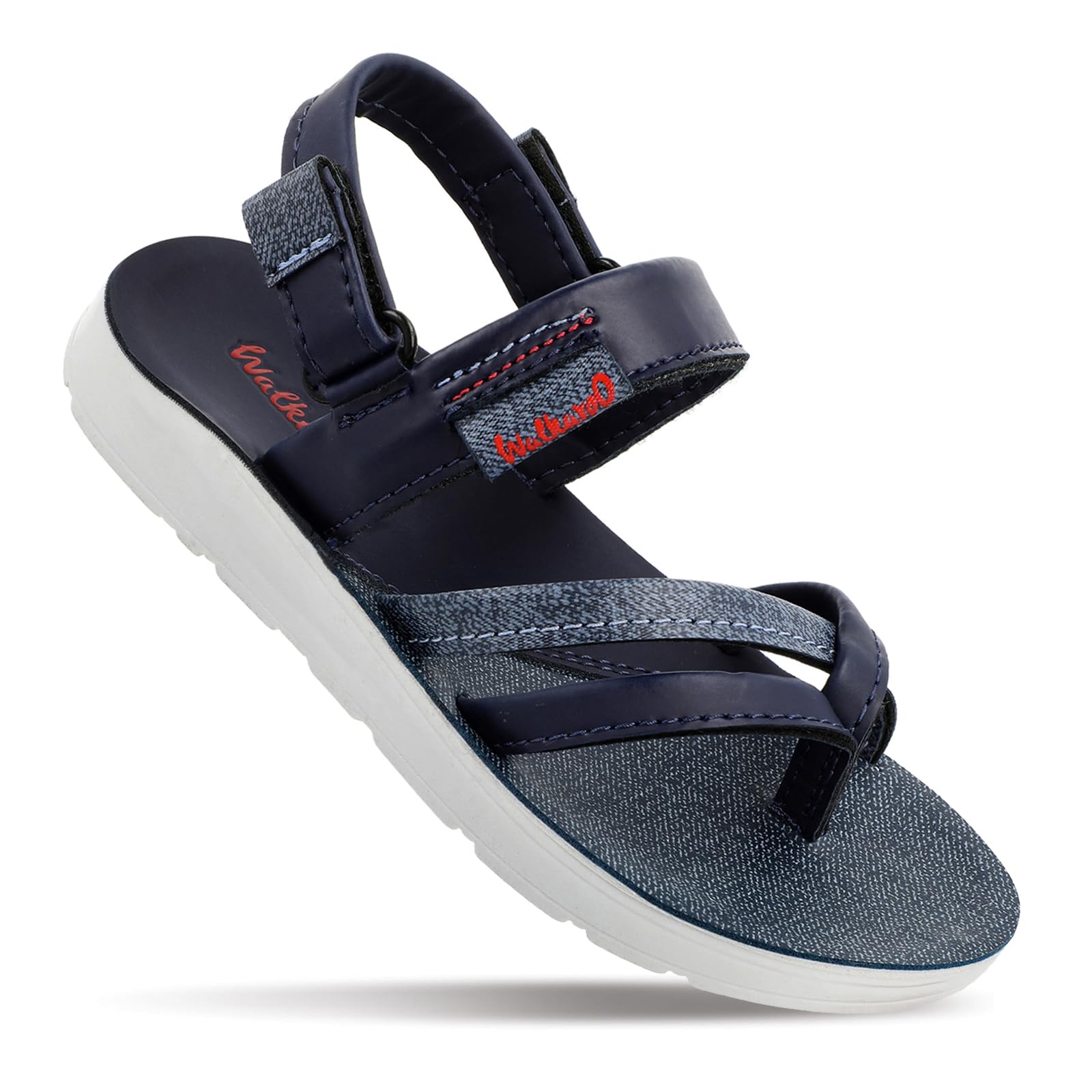 WALKAROO Stylish Sandals For Boys - Trendy|Light Weight and Comfortable|W5767 - Blue Grey (B0D63DMNVS) Amazon Price History, Amazon Price Tracker