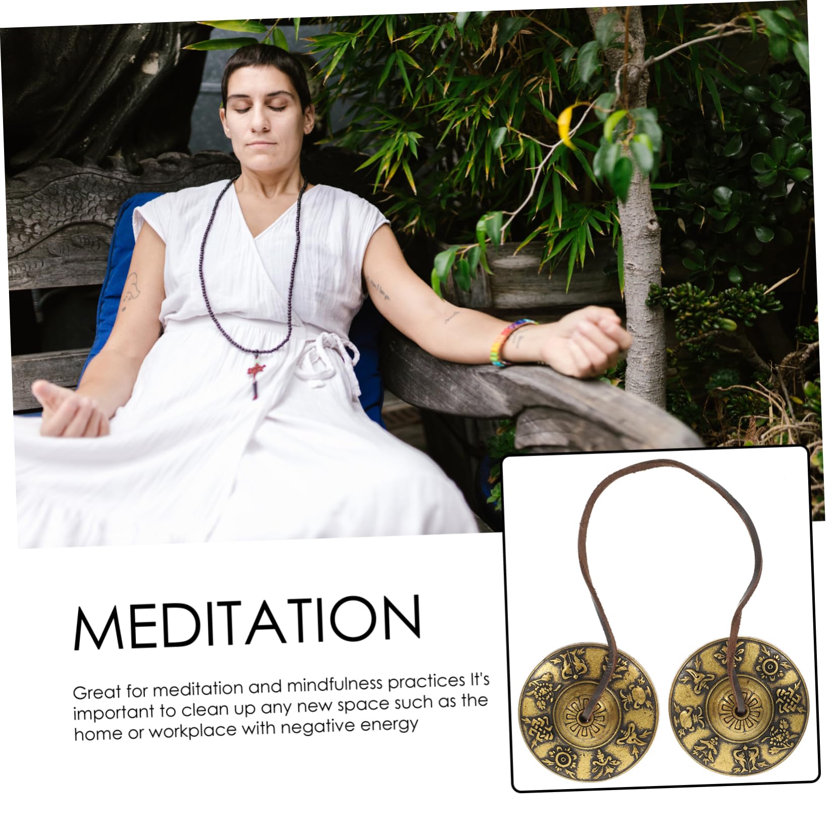 Handgefertigte Tingsha Zimbeln Aus Reinem Kupfer Für Meditation Yoga Und Religiöse Zeremonien Kompakte Und Tragbare Klanginstrumente Mit Harmonischen Tönen