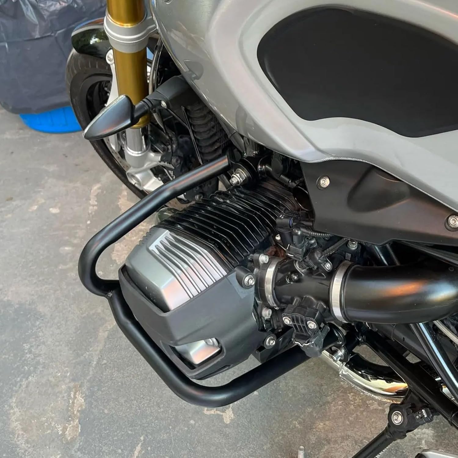 Highway Crash Tank Bars Bumper Compatible for RNineT Scrambler R9T Racer Pure Urban G S Scrambler 2014-2024 Motorcycle Engine Guard Stunt Cage Protectors