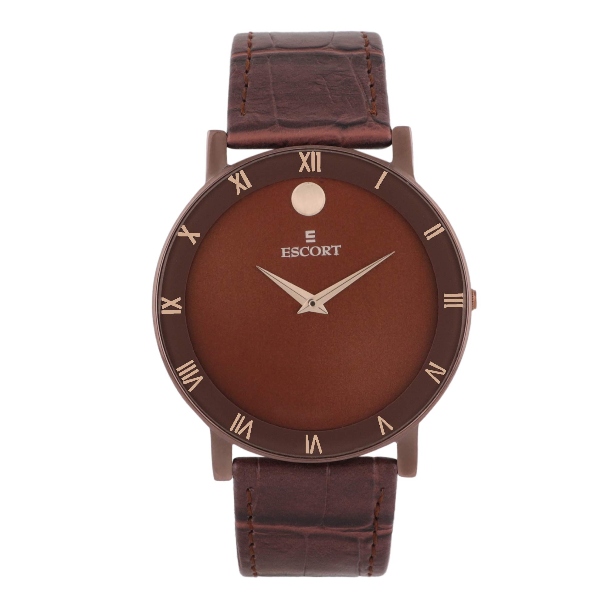 Escort Analog Brown Dial Mens Watch-E1750-7137BRNL.9 (B08GTB7DBR) Amazon Price History, Amazon Price Tracker