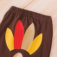 Vista 7 de Detigee Traje de Acción de Gracias para bebés y niñas