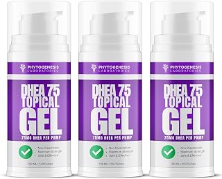 DHEA 75 – 75mg DHEA Per Pump – Promotes Healthy Aging, Healthy Mood, Immune Support, Balanced Levels and Overall Health – One Month Supply (3)