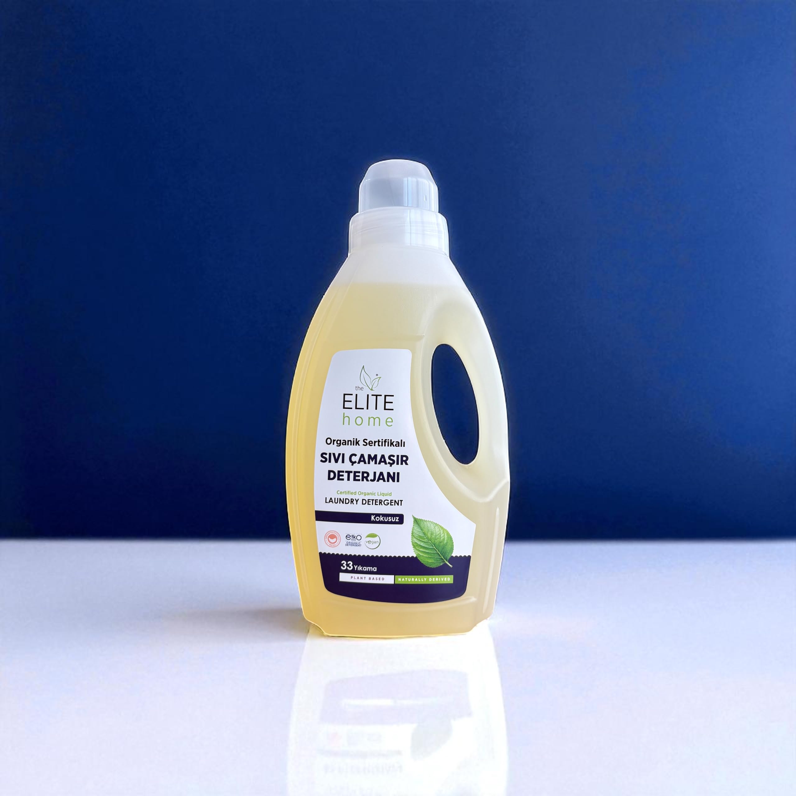 The Elite Home Organik Sertifikalı Sıvı Çamaşır Deterjanı (825 ML) kokusuz