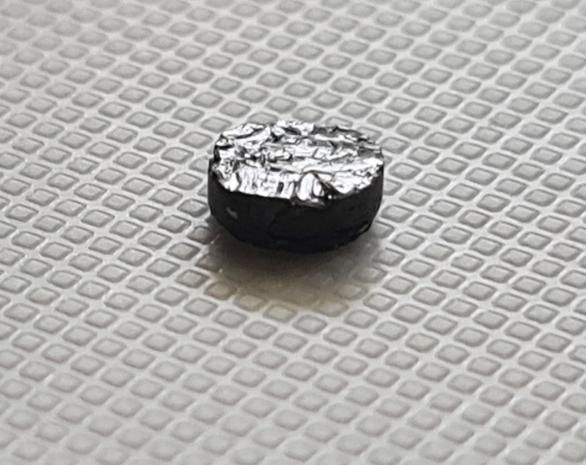 5.2mm Czarne surowe diamentowe tarcze, czarne opony diamentowe, diamentowe kołki, surowy diament w kształcie guzika, luźny czarny surowy diament, 1 szt. - PDD681