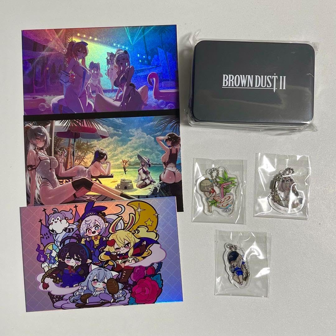 ブラウンダスト2 C106 購入特典グッズ7種 ブラウンダスト2 Browndust2