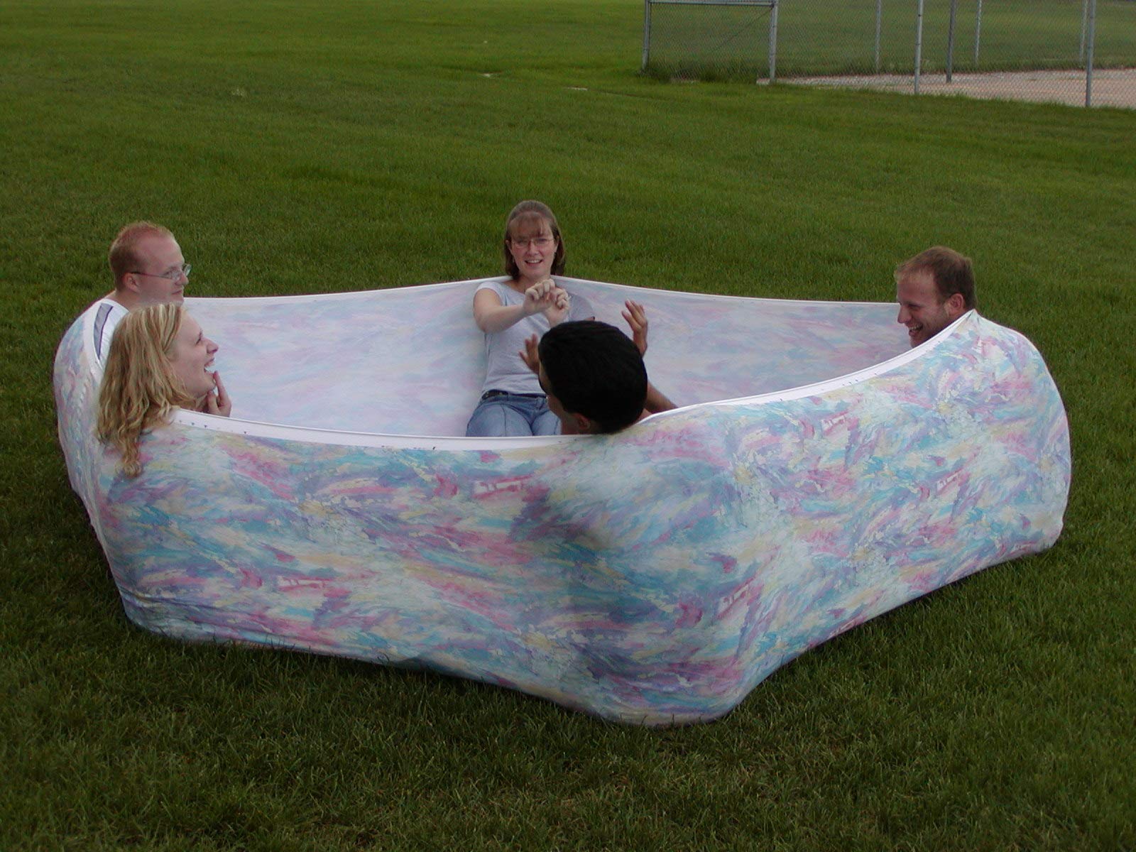 Training Wheels Lycra Tube - Trust Building Games, Team Building Activities, Conversation Starters for Meetings and New Relationships (Lycra Tube)