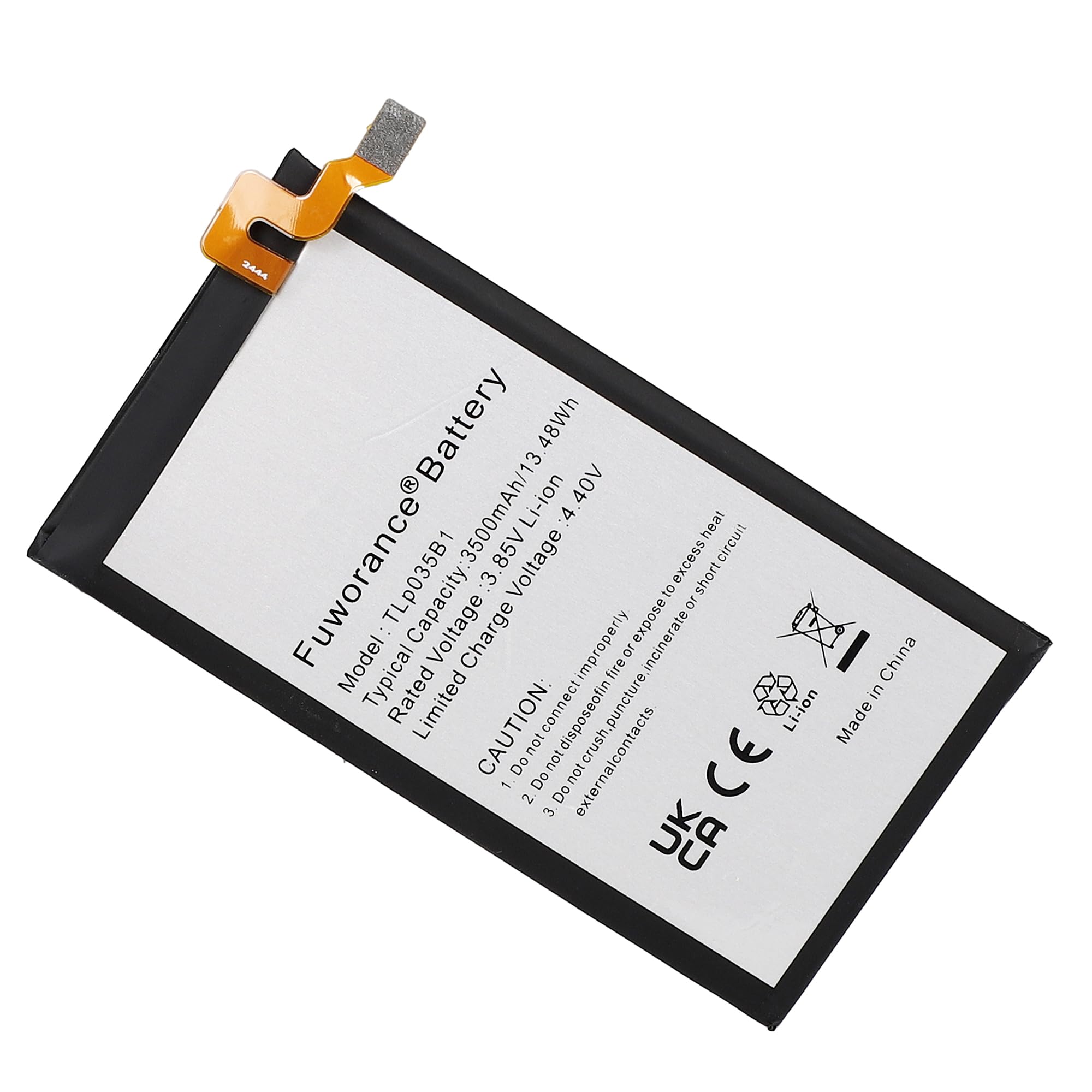 3500mAh 3.85V TLP035B1 Batteria di Ricambio Compatibile con Blackberry Key2 Key 2 Two BBF100-1 BBF100-2 Telefono Cellulare Ricaricabile Batteria agli ioni di litio +Un kit di Strumenti