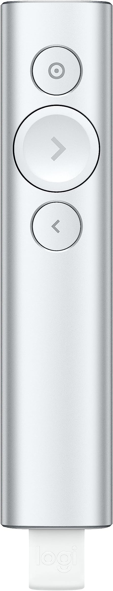 Logitech Logitech Standard Presentation Remote Control with Carrying Pouch Silver (910-004984)