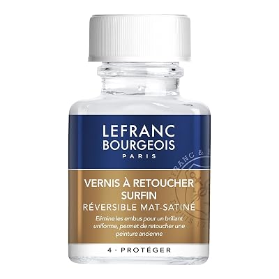 Lefranc Bourgeois Additif - Vernis Satiné à Retoucher Surfin Flacon 75ml
