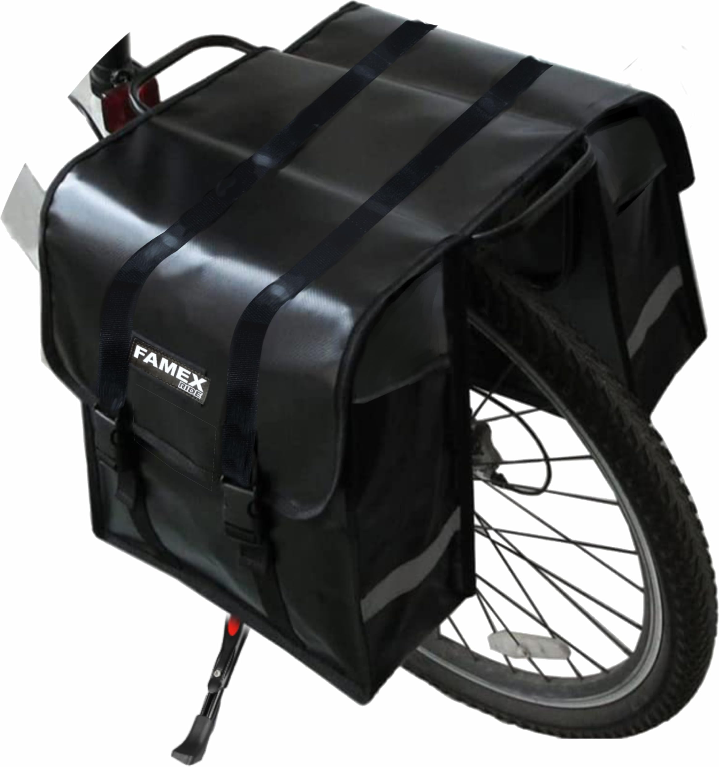 Double Pannier Bag Shopping Waterproof Bicycle Bicycle Cycle Bike Shopping Bag