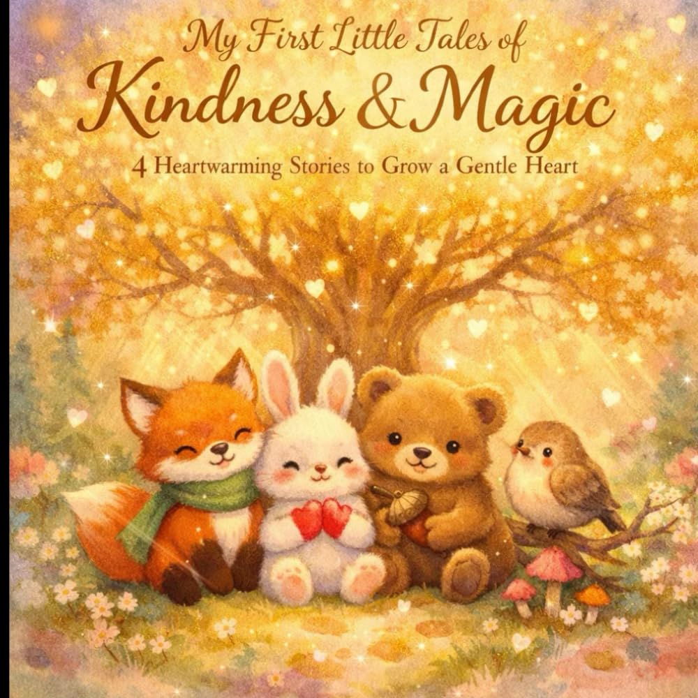 My First Little Tales of Kindness & Magic: 4 Heartwarming Stories About Sharing, Helping, Friendship & Saying Sorry | Bedtime Picture Book for ... Watercolor Stories to Grow a Kind Heart