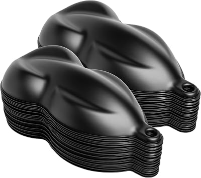 Speed Shapes 50 Black Plastic Car Models for Auto Paint Display, Wrap and Tint Sample Display | Made in USA