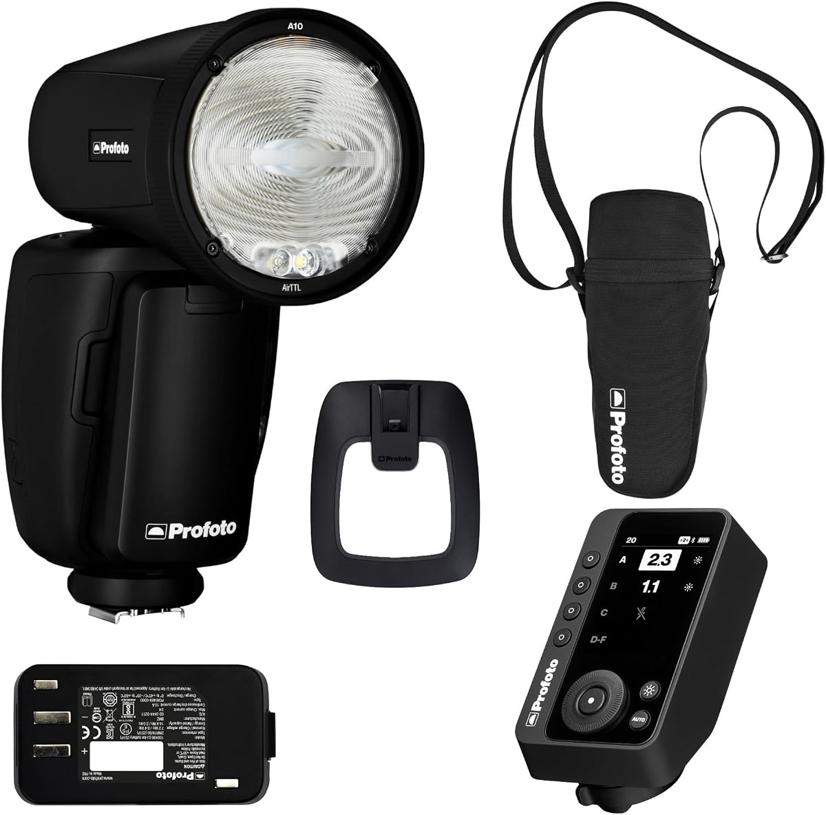 Transmisor inalámbrico Profoto Connect Pro para paquete de cámara Sony | Airx y Airttl, 100 canales de aire, alcance de ≈100 M, reciclaje de 0,05 a 1,0 segundos
