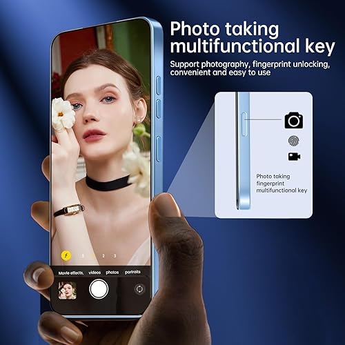 Miniatura 2 de 16PROMA X Smartphone Nueva actualización de 16 GB+512 GB6.99 pulgadas, cámara de zoom de 68+108 MP, acabado de vidrio templado, 7000 mAh Android 14