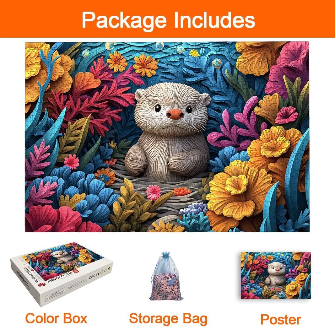 Puzzle 2000 Pezzi, Puzzle Carino, Misura: 100x71cm, Regalo Donna/Uomo -8731