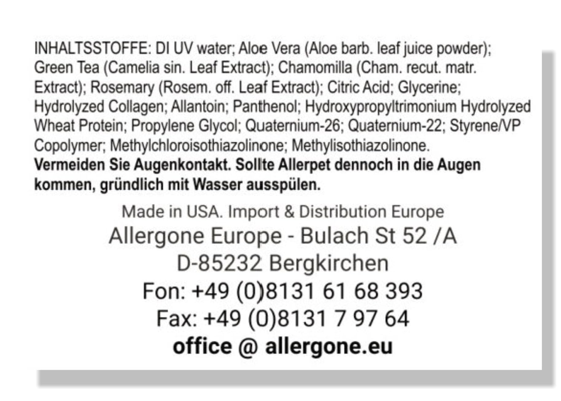 Allerpet/universal für alle Tierarten